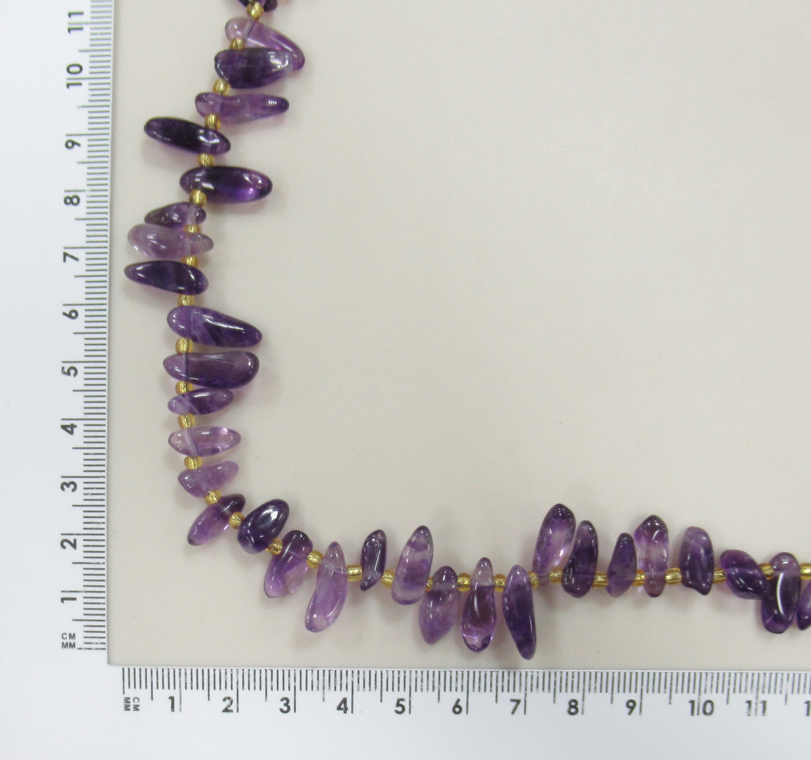 Бусы из аметиста